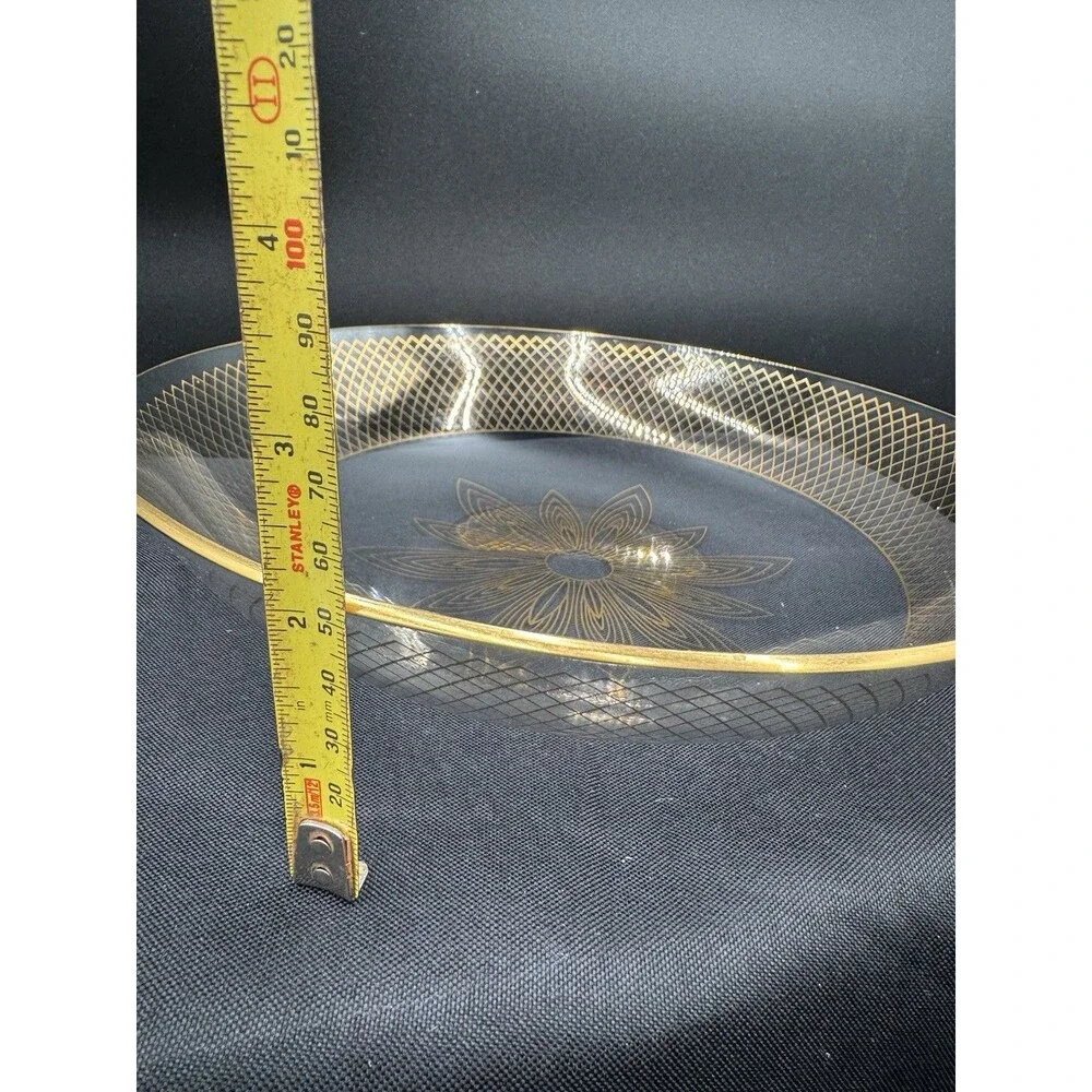 Vintage Chance Glass Serving Bowl